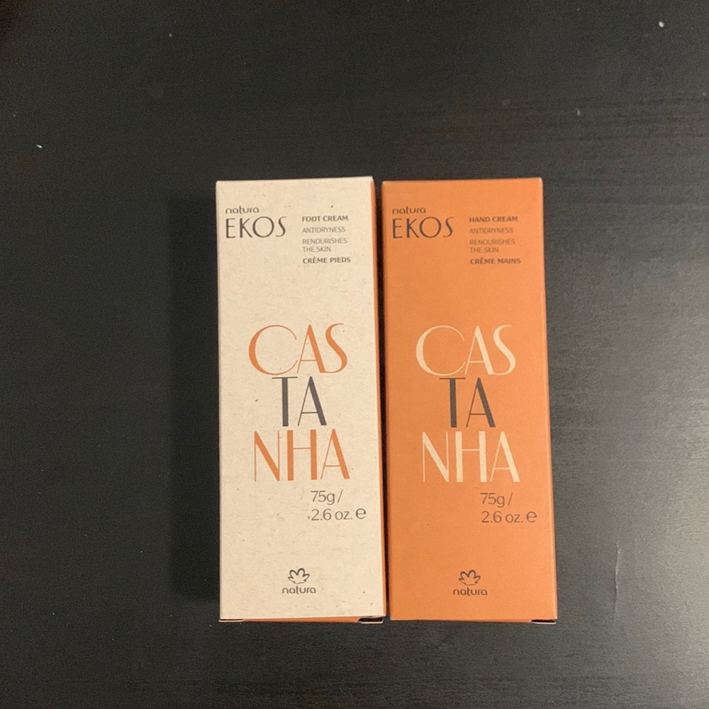 Natura Ekos Castanha Hand & Foot Cream Duo